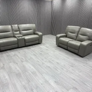 DFS-style corner sofa on sale with electric recliner in UK