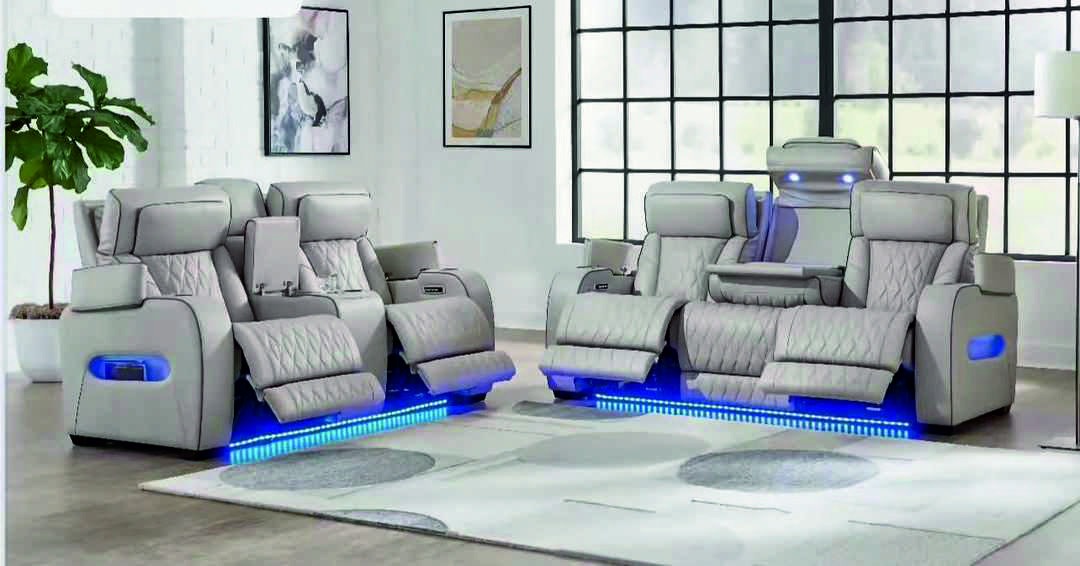 Osman Leather Sofa