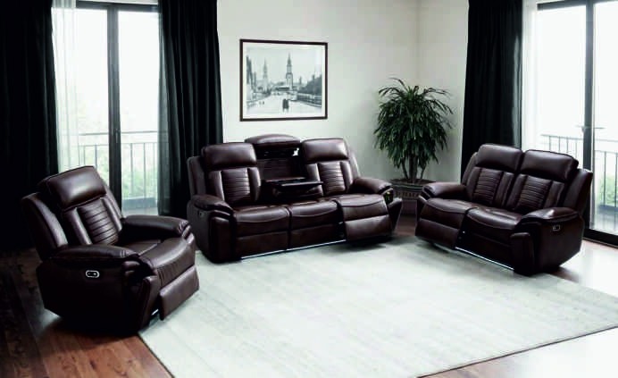 Savila Leather Suite