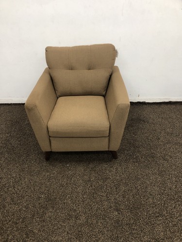 STUDIO ONE SEATER CHAIR IN FABRIC ESPRESSO RRP £850